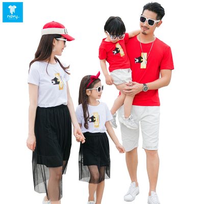 Áo váy gia đình Navy Mã số X1043