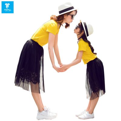 Áo váy gia đình Navy mã số X1052