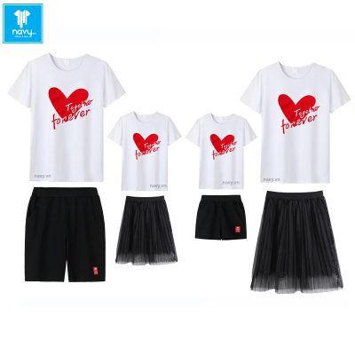 Áo váy gia đình Navy mã số NQD068