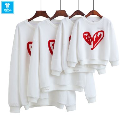 Áo gia đình tay dài thu đông Navy mã số X1079