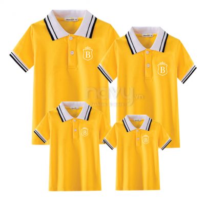 Áo Gia Đình Navy Có Cổ Mã XT001