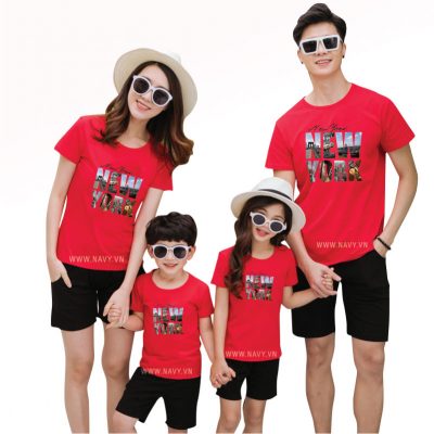 Áo Gia Đình Navy X1383
