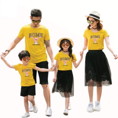 Áo Gia Đình Mùa Hè Đi Biển X1384