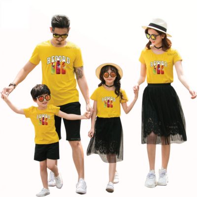 Quần Áo Gia Đình Navy Mùa Hè X1387