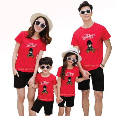Đồ Gia Đình Navy Mùa Hè Đi Biển X1393