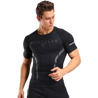 ÁO THUN TẬP GYM ĐEN MÃ BB423