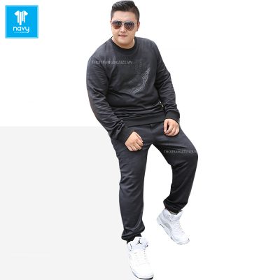 Bộ Quần Áo Thể Thao Mùa Đông Size To 3XL 4XL 5XL 6XL 7XL 8XL 9XL Mã  BS1590