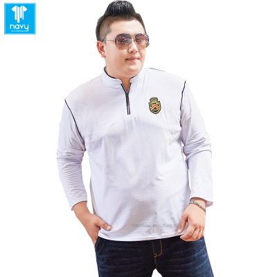 Áo thun tay dài cổ đứng big size nam BS1520