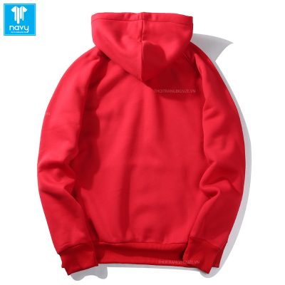 Hoodie Big size nam màu đỏ mã BS1533