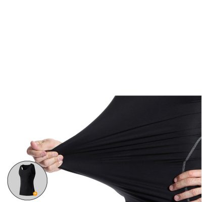 ÁO THUN TẬP GYM ĐEN 3 LỖ MÃ SỐ BB190