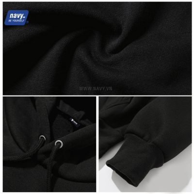Áo Hoodie nữ in chữ HNX001