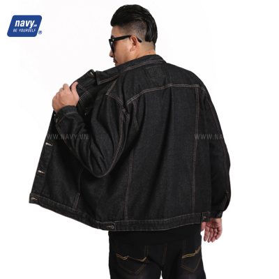 Áo Khoác Jean Big Size Cho Nam Ngoại Cở Mã BS1682