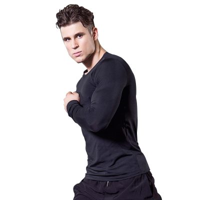 ÁO TAY DÀI GYM NAM TRẮNG MÃ SỐ BB193
