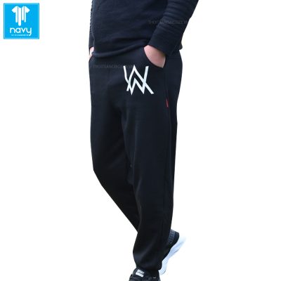 Quần Thun Jogger Nam Béo Họa Tiết Mã BS1599