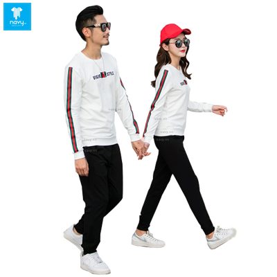 Áo cặp tay dài thu đông mã số X1071