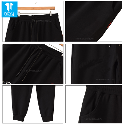 Quần Thun Jogger Họa Tiết Mã BS1596