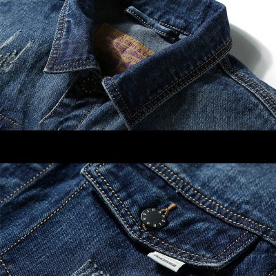 Áo Khoác Jean Big Size Cho Nam Ngoại Cở Mã BS1682