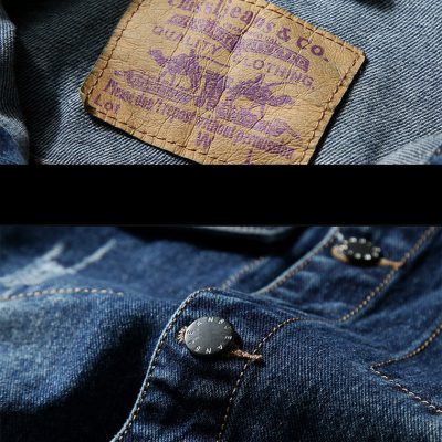 Áo Khoác Jean Big Size Cho Nam Ngoại Cở Mã BS1682