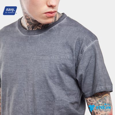 Áo thun nam cổ tròn Wash AP01