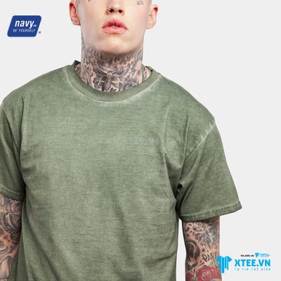 Áo thun nam cổ tròn Wash AP01