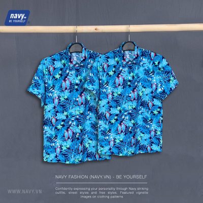 Áo Sơ Mi Đôi Đi Biển NAD223
