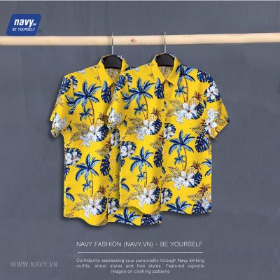Áo Sơ Mi Đôi Đi Biển NAD223
