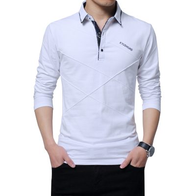 Thời Trang Big Size Nam Tay Dài Có Cổ Navy Mã BS1311