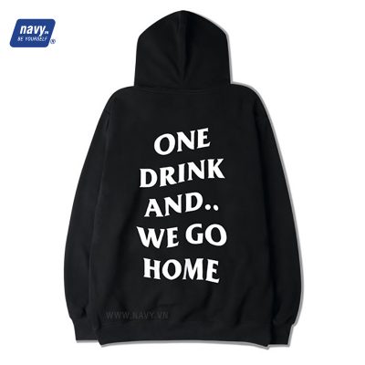 Áo Hoodie nữ in chữ HNX019