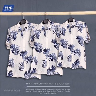 Áo Sơ Mi Gia Đình Đi Biển NAD222