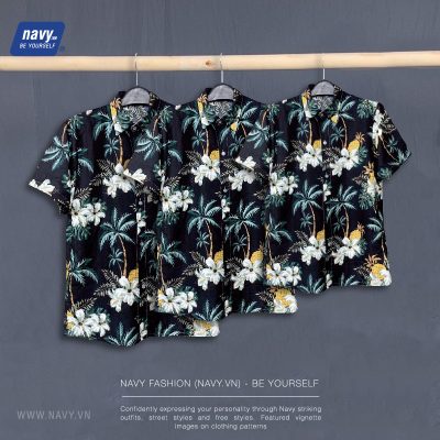 Áo Sơ Mi Gia Đình Đi Biển NAD222