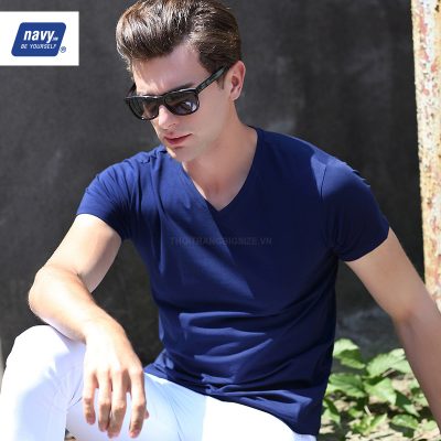 Áo Thun Trơn Cổ Tim TD001