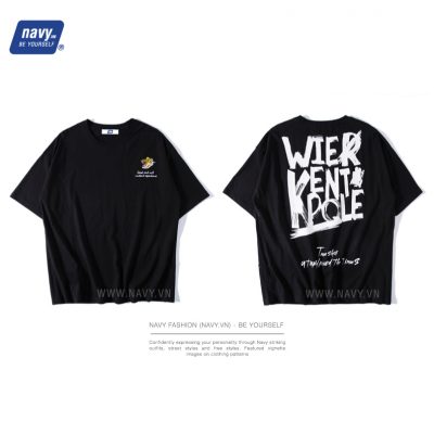 Áo thun nữ oversize in chữ 2 VNX045