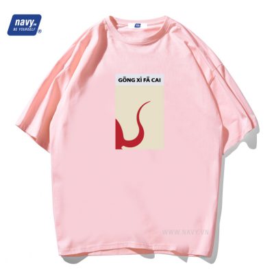 Áo thun nữ oversize Gongxifatcai VNX017