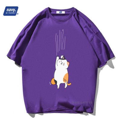 Áo thun nữ oversize Cat VNX023