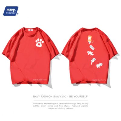 Áo thun nữ oversize Cat VNX033