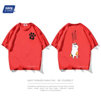 Áo thun nữ oversize Cat2 VNX036