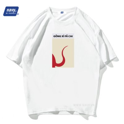 Áo thun nữ oversize Gongxifatcai VNX017