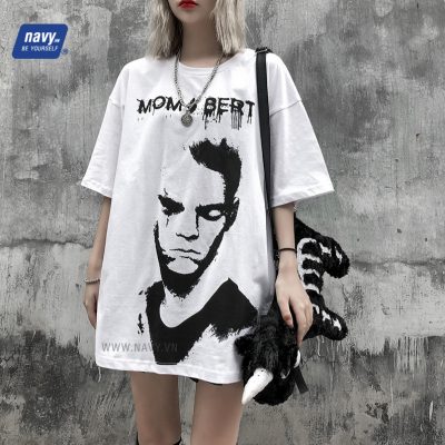 Áo thun nữ oversize in chữ VNX044