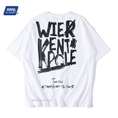 Áo thun nữ oversize in chữ VNX044