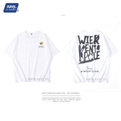 Áo thun nữ oversize in chữ VNX044