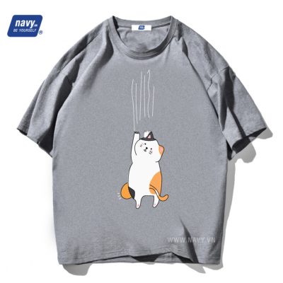 Áo thun nữ oversize Cat VNX023