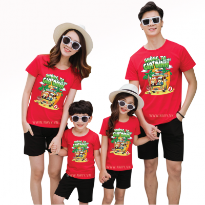 Quần Áo Gia Đình Đi Biển X1406