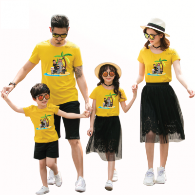 Quần Áo Gia Đình Đi Biển X1407