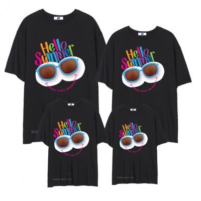 Quần Áo Gia Đình Đi Biển X1415