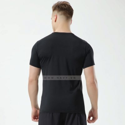 Quần Áo Thun Tập Gym Nam Navy BB562