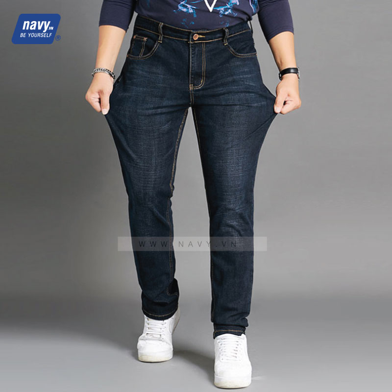 Váy quần jean chữ A bigsize QVJ001 dành cho nàng béo mập từ 55-90kg