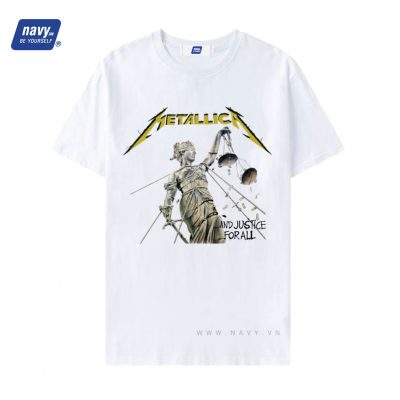 T-Shirt Nam Béo Navy BSX657
