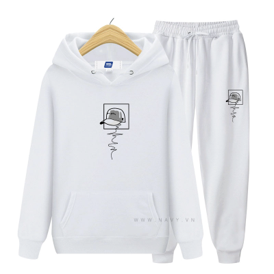 Bộ Nỉ Big Size Navy BSX789T