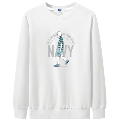 Sweater Cỡ Lớn Cao Cấp Navy BSX890D