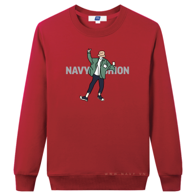 Sweater Local Brand Big Size Navy BSX898D